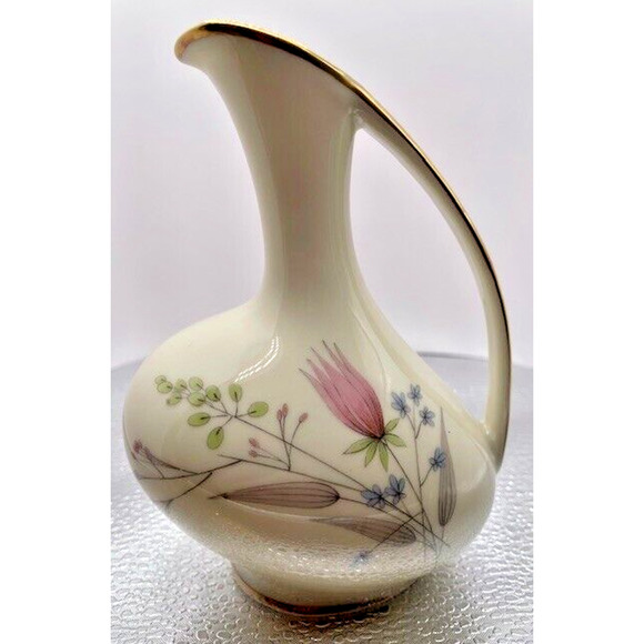 Vintage Alka Bavaria Wiener Pastell Pitcher 5.25" x 4" Signed LH - Picture 3 of 8